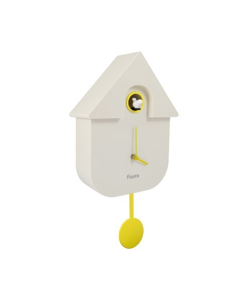 entre square（アントレスクエアー）の「fisura/カッコークロック 鳩時計　振り子時計（掛け時計・レディース・ホワイト/グレー/ミント・ONE SIZE）」の10枚目の写真