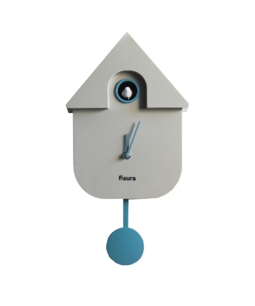 entre square（アントレスクエアー）の「fisura/カッコークロック 鳩時計　振り子時計（掛け時計・レディース・ホワイト/グレー/ミント・ONE SIZE）」の11枚目の写真