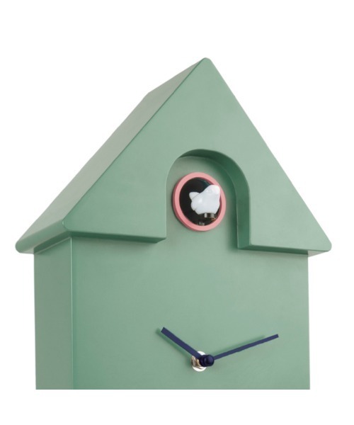 entre square（アントレスクエアー）の「fisura/カッコークロック 鳩時計　振り子時計（掛け時計・レディース・ホワイト/グレー/ミント・ONE SIZE）」の12枚目の写真