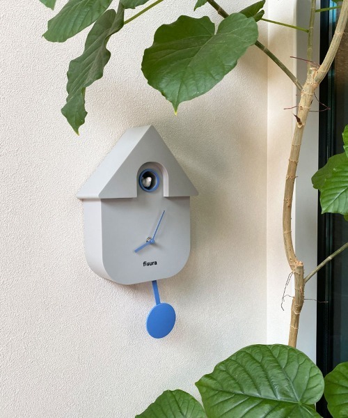 entre square（アントレスクエアー）の「fisura/カッコークロック 鳩時計　振り子時計（掛け時計・レディース・ホワイト/グレー/ミント・ONE SIZE）」の22枚目の写真