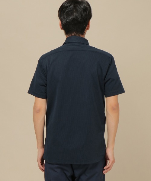 IKKA LOUNGE(イッカラウンジ)の「ALTIMA フルオープンポロ(ポロシャツ・メンズ・ネイビー/ブラウン/ホワイト・S/M/L/XL)」の7枚目の写真