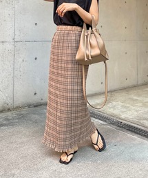 CAPRICIEUX LE'MAGE | チェックプリーツスカート(スカート)