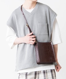 WEGO | WEGO/【2点セット】アンサンブルニットライクVネックベスト(アンサンブル)