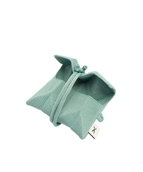 JOSEPH&STACEY■Lucky Pleats Knit Card Wallet Grid 財布 Lucky Pleats Knit Card Wallet Grid Cotton Pink | JOSEPH AND