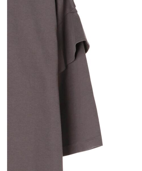 Sugar spoon(シュガースプーン)の「・SUGAR SPOON フリルスリーブプルオーバー*(Tシャツ/カットソー・レディース・チャコールグレー/ブラック/ブラウン/オフホワイト・FREE)」の9枚目の写真