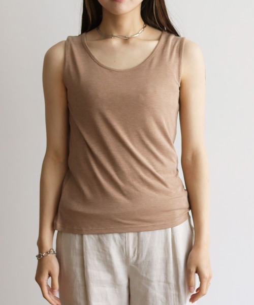 Lant Kalte(ラントカルテ)の「【Lant Kalte】オリジナル柄シャツアンサンブル(タンク付き)(シャツ/ブラウス・レディース・ブラック/ベージュ・MEDIUM)」の20枚目の写真