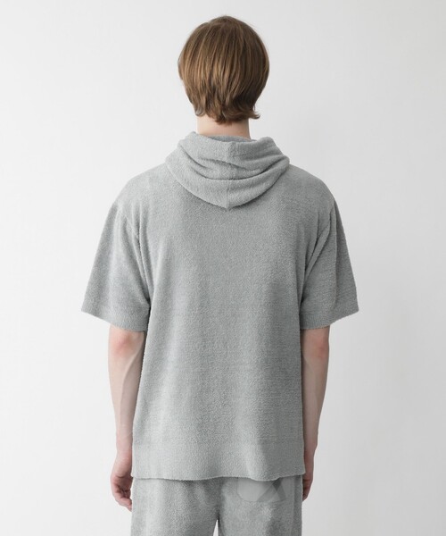 BLACK LABEL CRESTBRIDGE（ブラックレーベル・クレストブリッジ）の「【BLACK lab.】リラックスモールフーディー（ルームウェア/パジャマ・メンズ・ピンク系その他/ライトグレー/ネイビー・M/L）」の5枚目の写真