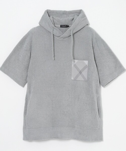 BLACK LABEL CRESTBRIDGE（ブラックレーベル・クレストブリッジ）の「【BLACK lab.】リラックスモールフーディー（ルームウェア/パジャマ・メンズ・ピンク系その他/ライトグレー/ネイビー・M/L）」の8枚目の写真