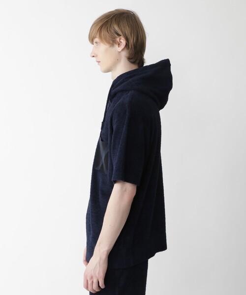 BLACK LABEL CRESTBRIDGE（ブラックレーベル・クレストブリッジ）の「【BLACK lab.】リラックスモールフーディー（ルームウェア/パジャマ・メンズ・ピンク系その他/ライトグレー/ネイビー・M/L）」の14枚目の写真