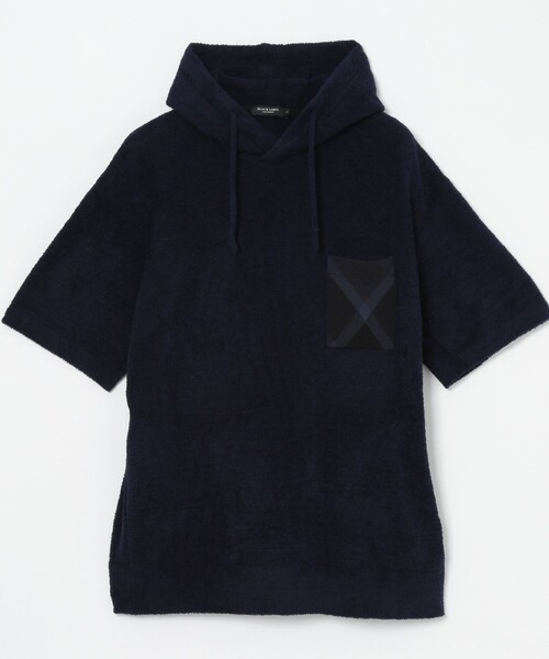 BLACK LABEL CRESTBRIDGE（ブラックレーベル・クレストブリッジ）の「【BLACK lab.】リラックスモールフーディー（ルームウェア/パジャマ・メンズ・ピンク系その他/ライトグレー/ネイビー・M/L）」の18枚目の写真