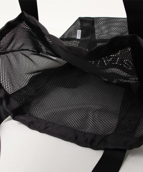 Kahiko(カヒコ)の「【Kahiko】アロハメッシュ2WAYエコリュック&トート(バックパック/リュック・レディース・ホワイト/ブラック/ピンク/ブルー・FREE)」の8枚目の写真