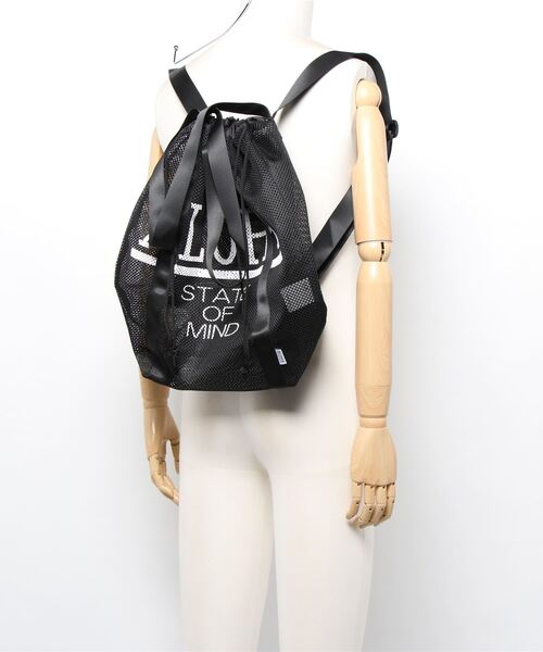 Kahiko(カヒコ)の「【Kahiko】アロハメッシュ2WAYエコリュック&トート(バックパック/リュック・レディース・ホワイト/ブラック/ピンク/ブルー・FREE)」の9枚目の写真