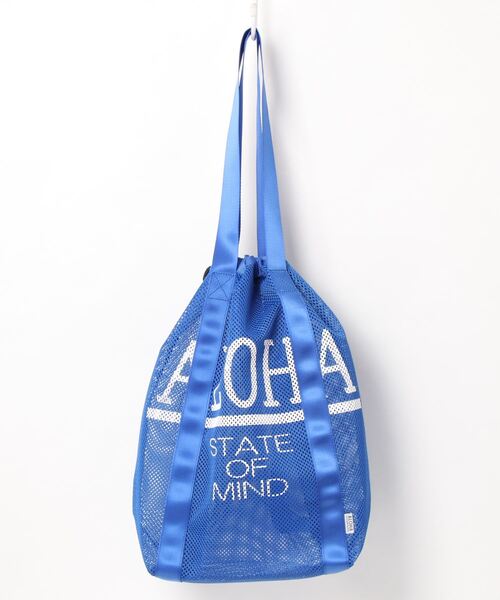 Kahiko(カヒコ)の「【Kahiko】アロハメッシュ2WAYエコリュック&トート(バックパック/リュック・レディース・ホワイト/ブラック/ピンク/ブルー・FREE)」の13枚目の写真