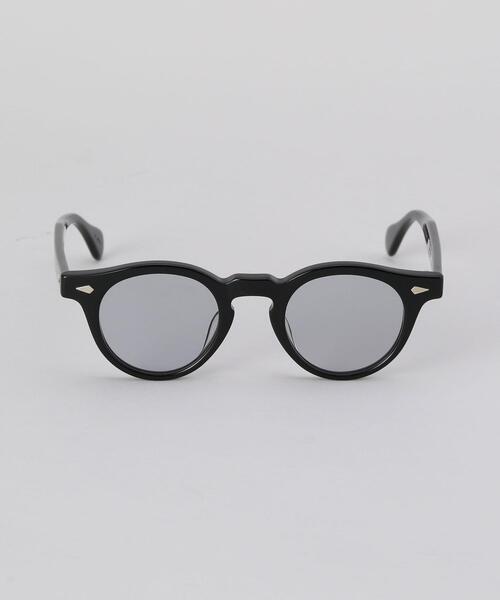 H　BEAUTY&YOUTH UNITED ARROWS（エイチビューティーアンドユースユナイテッドアローズ）の「＜JULIUS TART OPTICAL＞HAROLD43/アイウェア.（メガネ・メンズ・ブラック/ワインレッド・FREE）」の2枚目の写真