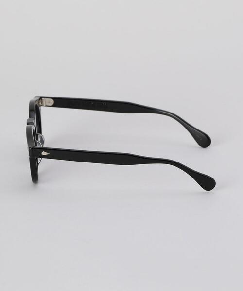 H　BEAUTY&YOUTH UNITED ARROWS（エイチビューティーアンドユースユナイテッドアローズ）の「＜JULIUS TART OPTICAL＞HAROLD43/アイウェア.（メガネ・メンズ・ブラック/ワインレッド・FREE）」の4枚目の写真
