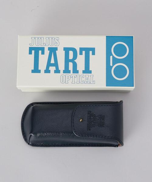 H　BEAUTY&YOUTH UNITED ARROWS（エイチビューティーアンドユースユナイテッドアローズ）の「＜JULIUS TART OPTICAL＞HAROLD43/アイウェア.（メガネ・メンズ・ブラック/ワインレッド・FREE）」の3枚目の写真