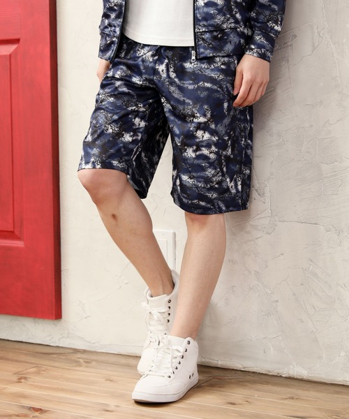 TopIsm（トップイズム）の「総柄ショートパンツ（その他パンツ・メンズ・チャコールグレー/ブラック/ネイビー/グレー・LL/M/L）」の4枚目の写真