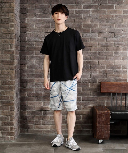 TopIsm（トップイズム）の「総柄ショートパンツ（その他パンツ・メンズ・チャコールグレー/ブラック/ネイビー/グレー・LL/M/L）」の8枚目の写真