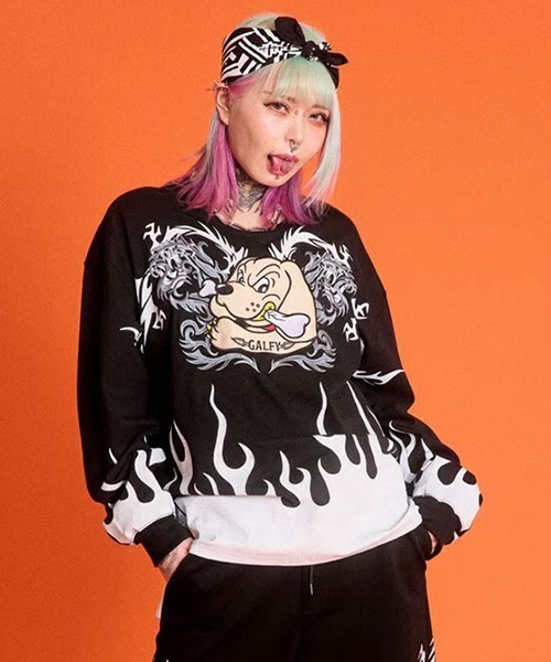 GALFY（ガルフィー）の「【GALFY/ガルフィー】二代目卍Tシャツ（T 