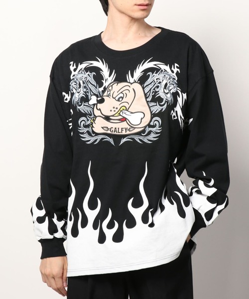 未使用 GALFY ガルフィー 二代目卍 Tシャツ GALFY（ガルフィー）の「【GALFY/ガルフィー】二代目卍Tシャツ