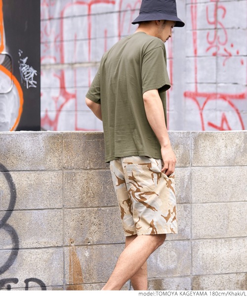 coca(coca)(コカ)の「シルキータッチメンズクルーネックポケTシャツ(Tシャツ/カットソー・メンズ・カーキ/ブラック/ネイビー/ホワイト・XL/L/M/S)」の16枚目の写真