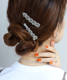 ANEMONE（アネモネ）の「連なりクリアビーズのコーム（その他ヘアアクセサリー）」
