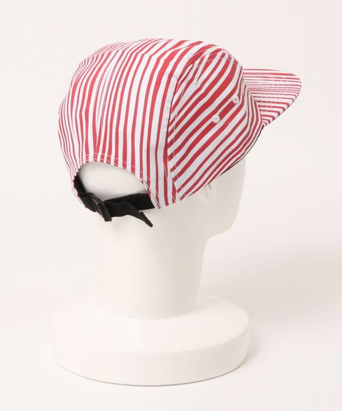 tone（トーン）の「【JIMMY’Z/ジミーズ】PIONEER 5 PANEL CAMPER CAP (UN)（キャップ・レディース・ホワイト/レッド・FREE）」の3枚目の写真