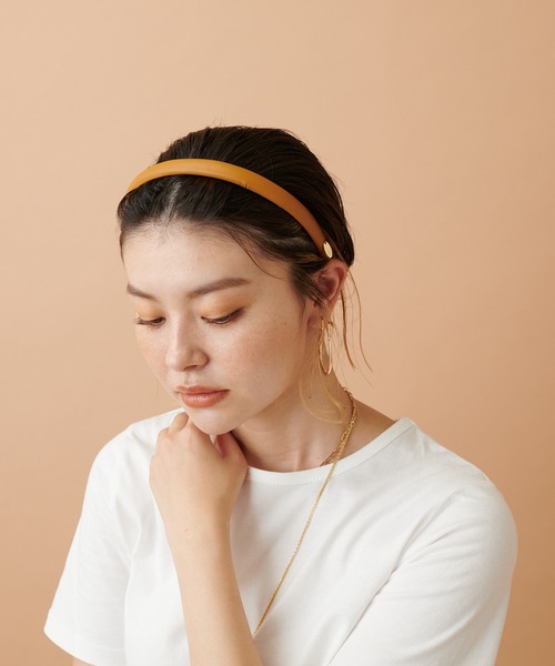 PAPILLONNER(パピヨネ)の「【PAPILLONNER/パピヨネ】カチューシャ(カチューシャ・レディース・キャメル/ブラック・FREE)」の10枚目の写真