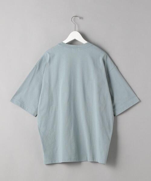 BEAUTY&YOUTH UNITED ARROWS（ビューティーアンドユースユナイテッドアローズ）の「BY ｢FIN｣ ワイド テーパード クルーネック/Tシャツ（Tシャツ/カットソー・メンズ・ホワイト/ベージュ/ライム・LARGE/X-LARGE/SMALL/MEDIUM）」の5枚目の写真