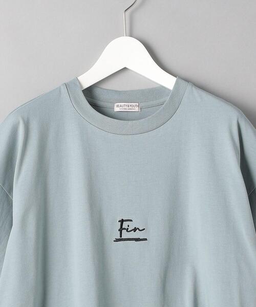 BEAUTY&YOUTH UNITED ARROWS（ビューティーアンドユースユナイテッドアローズ）の「BY ｢FIN｣ ワイド テーパード クルーネック/Tシャツ（Tシャツ/カットソー・メンズ・ホワイト/ベージュ/ライム・LARGE/X-LARGE/SMALL/MEDIUM）」の13枚目の写真