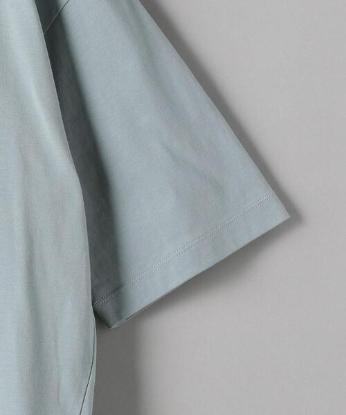 BEAUTY&YOUTH UNITED ARROWS（ビューティーアンドユースユナイテッドアローズ）の「BY ｢FIN｣ ワイド テーパード クルーネック/Tシャツ（Tシャツ/カットソー・メンズ・ホワイト/ベージュ/ライム・LARGE/X-LARGE/SMALL/MEDIUM）」の14枚目の写真