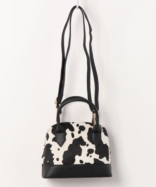 ems excite(エムズエキサイト)の「2WAY柄ボストンBAG(ボストンバッグ・レディース・ホワイト系その他/アニマル/グリーン・FREE)」の12枚目の写真