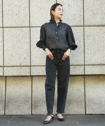 BANANA REPUBLIC デニムパンツ　ハイライズ　テーパード　古着 Banana Republic（バナナリパブリック）の「ハイライズ