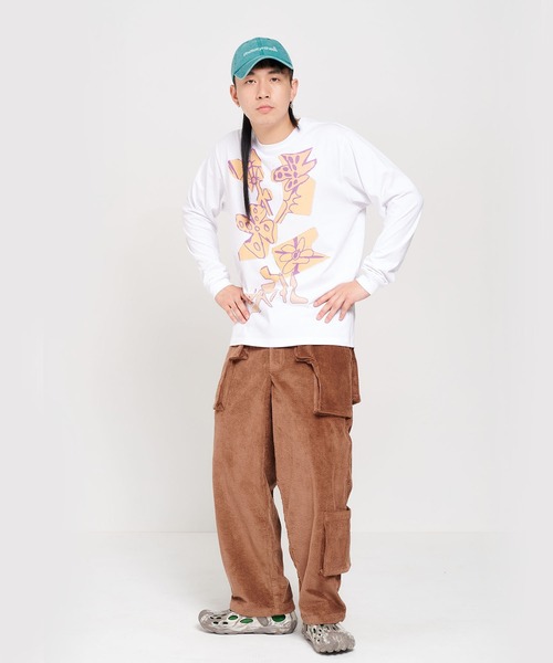 P.A.M.（パム）の「P.A.M. G.L. CORD RETURN PANT (8450)（その他パンツ・メンズ・ブラウン・MEDIUM/LARGE/SMALL）」の2枚目の写真