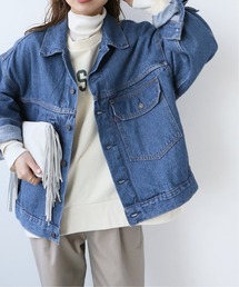 Levi's | 【LEVI’S/リーバイス】STAY LOOSE TYPE 1 TRUCKER：デニムジャケット◆(デニムジャケット)