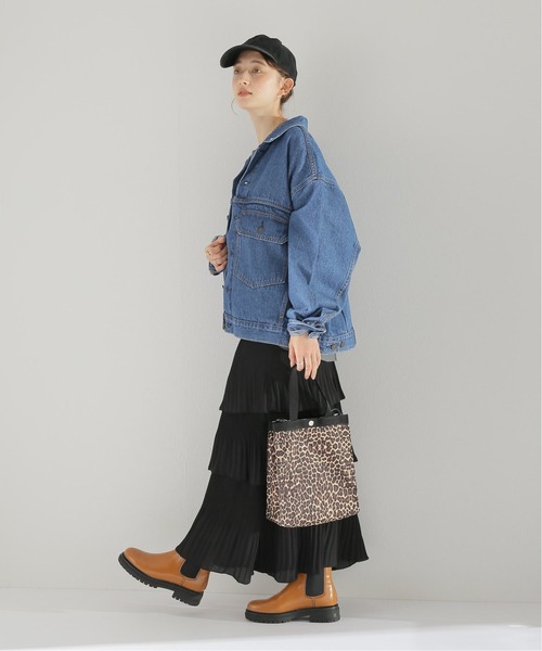 Levi's（リーバイス）の「【LEVI’S/リーバイス】STAY LOOSE TYPE 1 TRUCKER：デニムジャケット◆（デニムジャケット・レディース・ブルー・SMALL）」の4枚目の写真