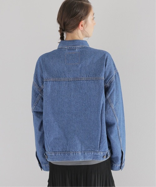 Levi's（リーバイス）の「【LEVI’S/リーバイス】STAY LOOSE TYPE 1 TRUCKER：デニムジャケット◆（デニムジャケット・レディース・ブルー・SMALL）」の8枚目の写真
