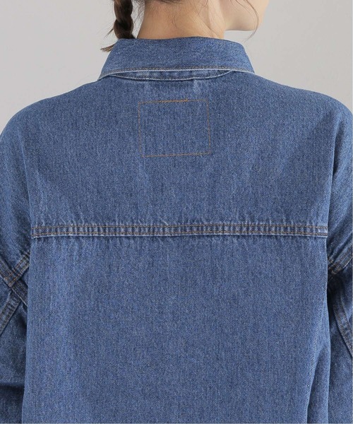 Levi's（リーバイス）の「【LEVI’S/リーバイス】STAY LOOSE TYPE 1 TRUCKER：デニムジャケット◆（デニムジャケット・レディース・ブルー・SMALL）」の10枚目の写真