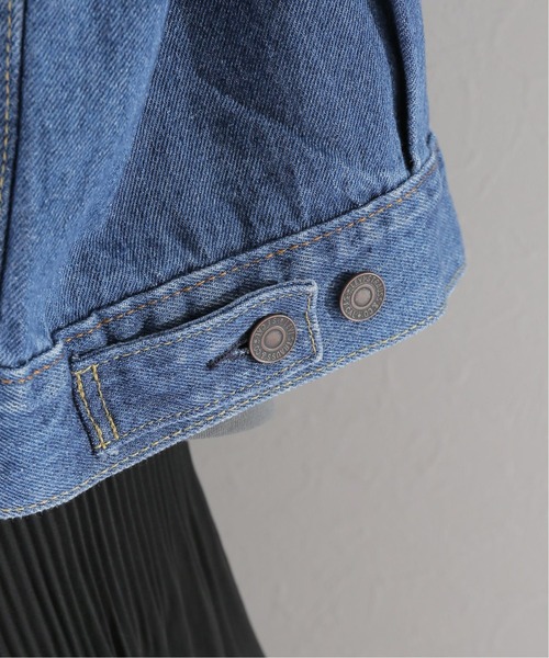 Levi's（リーバイス）の「【LEVI’S/リーバイス】STAY LOOSE TYPE 1 TRUCKER：デニムジャケット◆（デニムジャケット・レディース・ブルー・SMALL）」の19枚目の写真