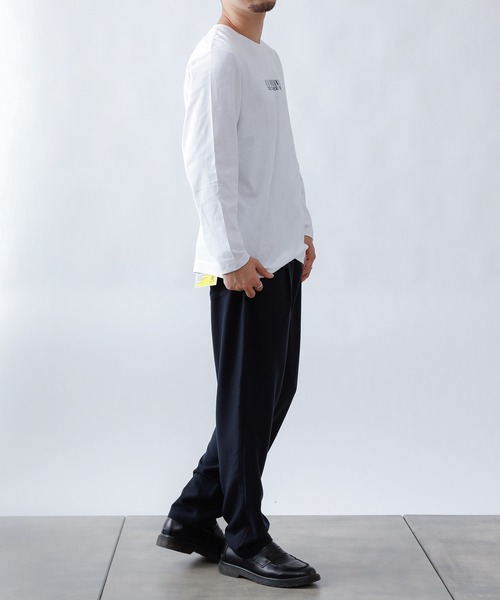 COLONY 2139(コロニートゥーワンスリーナイン)の「18/-綿天竺バーコードプリントロンT(Tシャツ/カットソー・メンズ・カーキ/ホワイト/ブラック系その他/ブラック・MEDIUM/LARGE/X-LARGE)」の15枚目の写真