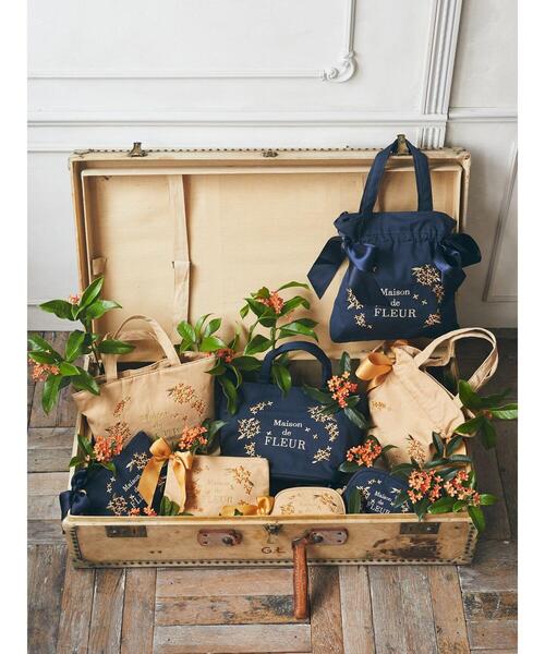 Maison de FLEUR（メゾンドフルール）の「金木犀ポーチ（ポーチ）」 - WEAR