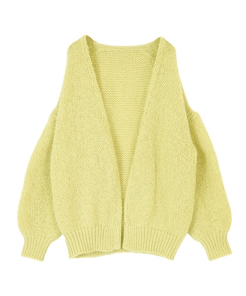 ローゲージハンドライクニットカーディガン