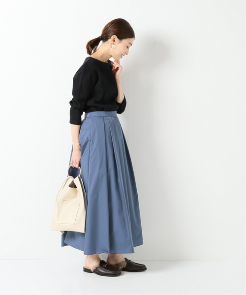 plage（プラージュ）の「Taffeta maxi スカート◆（スカート・レディース・ブラック/ブルー系その他・38/36）」の7枚目の写真