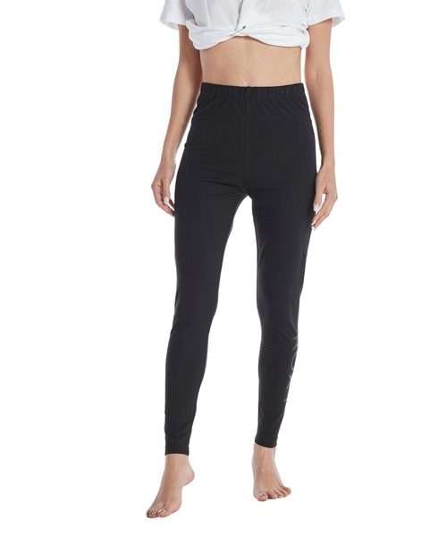 ROXY（ロキシー）の「LOGO LEGGINGS/ロキシーレギンス・スパッツ（レギンス/スパッツ・レディース・チャコールグレー/ブラック・MEDIUM/SMALL/LARGE）」の6枚目の写真