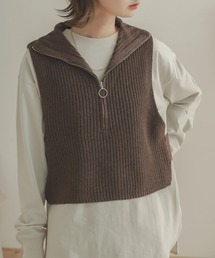 SENSE OF PLACE by URBAN RESEARCH | ハーフジップニットベスト(ベスト)