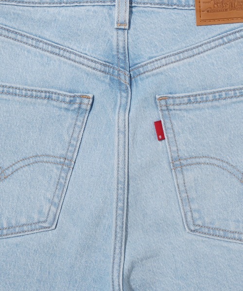 Levi's(リーバイス)の「Levi's/リーバイス 70S HIGH STRAIGHT MARIN HITS(デニムパンツ・レディース・ライトインディゴブルー・28inch/30inch/27inch/23inch/29inch/25inch/24inch/26inch)」の9枚目の写真