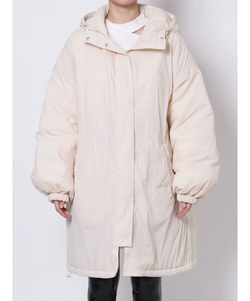 GYDA（ジェイダ）の「ワッシャーナイロンpadding コート（その他アウター・レディース・アイボリー/ブラック/ベージュ・FREE）」の11枚目の写真