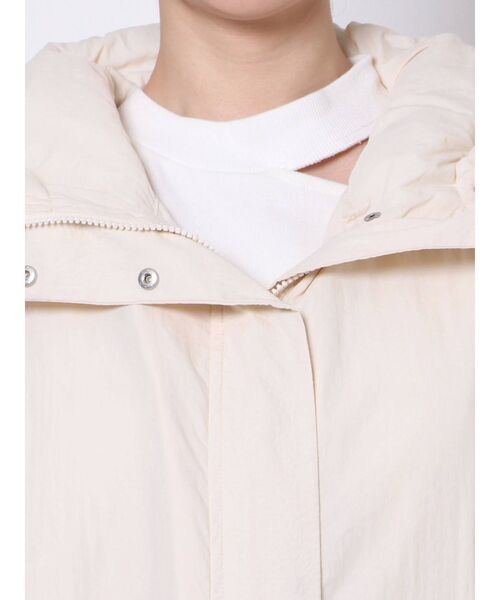GYDA（ジェイダ）の「ワッシャーナイロンpadding コート（その他アウター・レディース・アイボリー/ブラック/ベージュ・FREE）」の22枚目の写真
