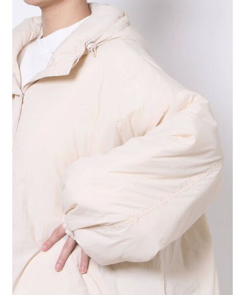 GYDA（ジェイダ）の「ワッシャーナイロンpadding コート（その他アウター・レディース・アイボリー/ブラック/ベージュ・FREE）」の17枚目の写真