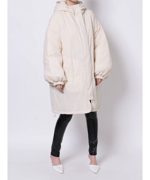 GYDA（ジェイダ）の「ワッシャーナイロンpadding コート（その他アウター・レディース・アイボリー/ブラック/ベージュ・FREE）」の12枚目の写真